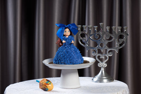 Hanukkah Dawlcake™ - Doll Cake