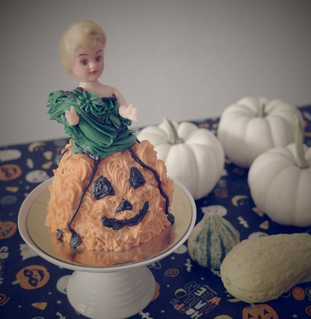 Halloween Jack 'o' Lantern Dawlcake